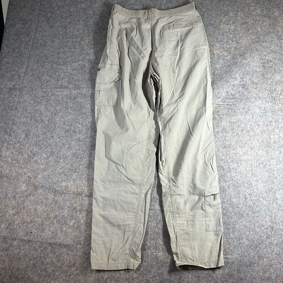 ExOfficio Pants Womens 6 Nylon Cargo Beige Outdoor Hiking Camping Stretch - Picture 7 of 10
